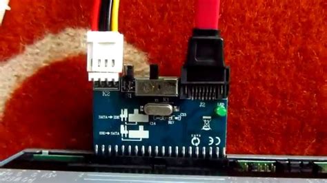 ide connector in motherboard|How to connect an IDE drive to SATA motherboard.